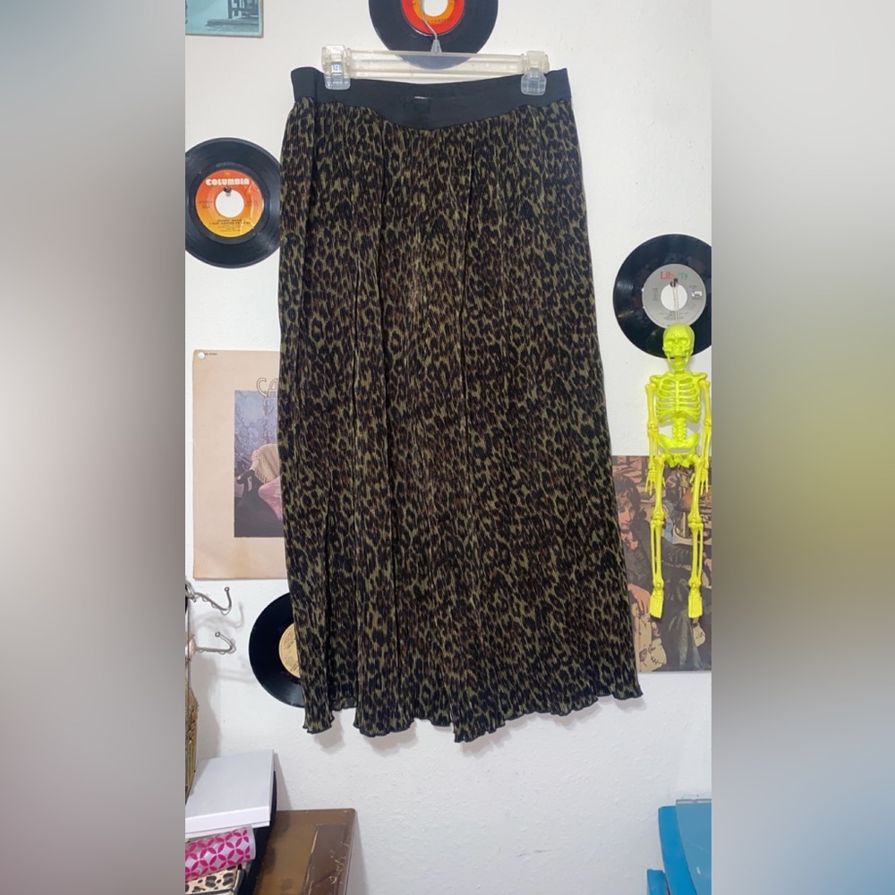 Bob mackie pleated pants